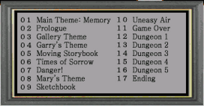 Song List