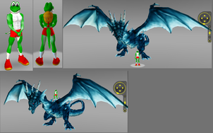 Yoshi's 3D Cartoon