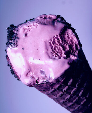 File:Colorful Black Raspberry Ice Cream Cone.jpg