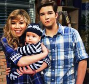 Pretty blue family