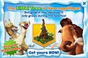Eiffel tree pop-up