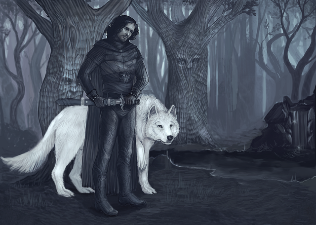 File:Jon snow by tryntrava.png