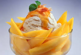 Mango ice cream