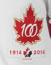 100th-Anniversary-Patch-Team-Canada-Hockey