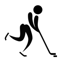 Ice hockey pictogram