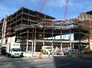 PPL Center construction in Allentown, Pennsylvania
