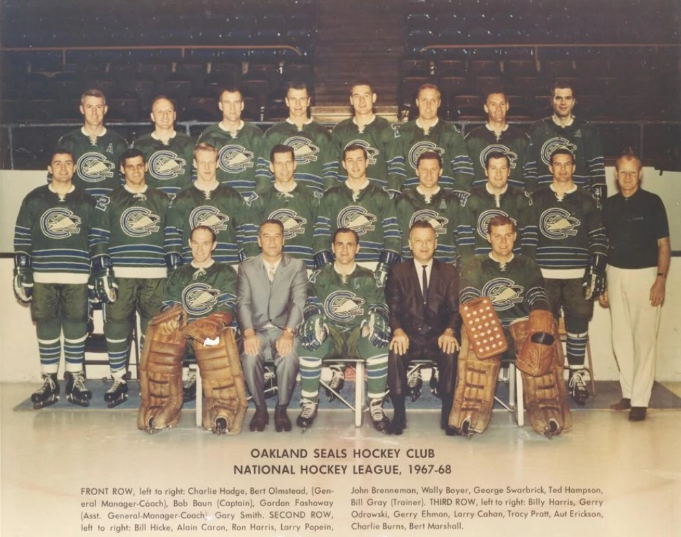 1967 68 Oakland Seals Season Ice Hockey Wiki Fandom