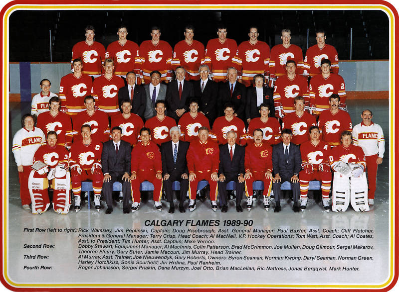 1989–90 Calgary Flames season | Ice Hockey Wiki | Fandom powered by Wikia