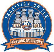 Islanders 2015 commemorative logo