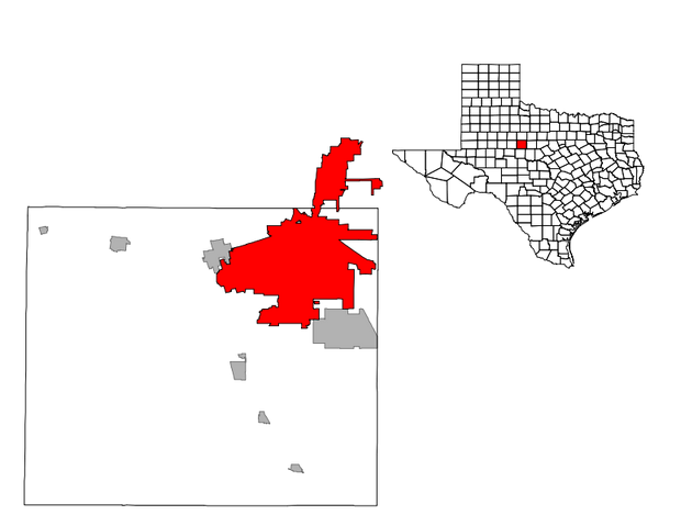 File:Abilene, Texas Map.png