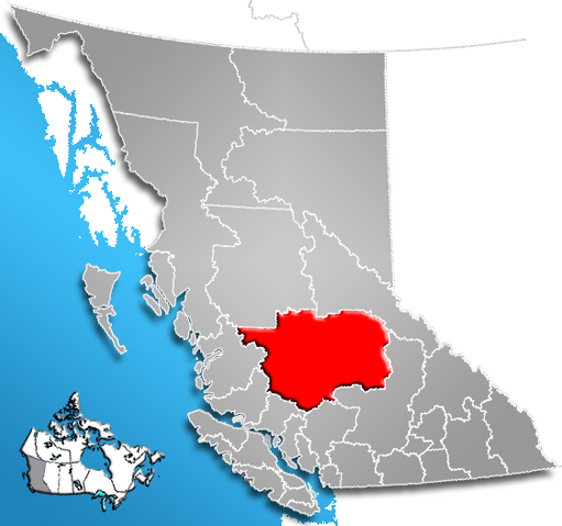 File:Cariboo Regional District, British Columbia Location.png