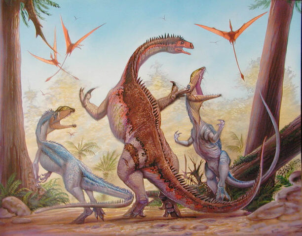 File:Plateosaurus-vs-Liliensternus.jpg