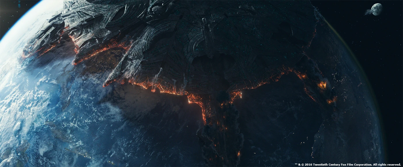 The Locusts(Independence Day) invade several sci-fi Solar Systems ...