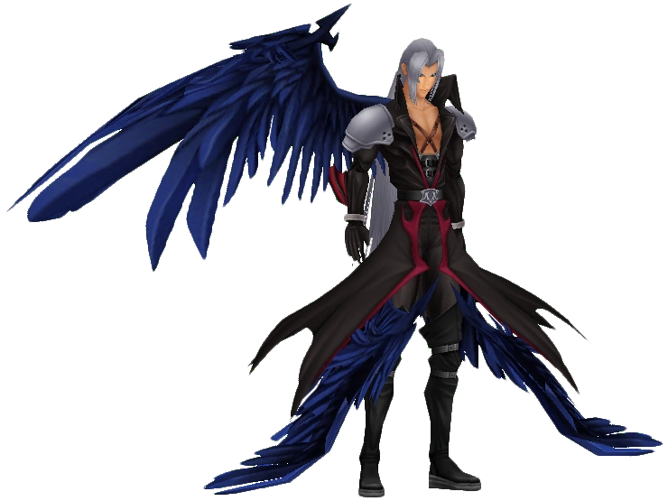 Image - Sephiroth Render (Idle) KHII.png  Idea Wiki 