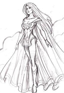 Supergirl by johnnyharadrim