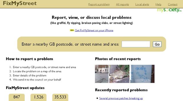 File:FixMyStreet frontpage screenshot.jpg