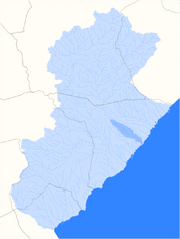 Localització del barranc de l'Estany Tort