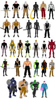 VX Super Force Movie Characters 2