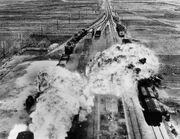 Korean War, train attack