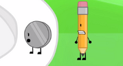 Nickel and Pencil
