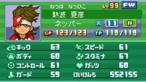 Netsuha Natsuhiko stats