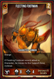Gold Fleeting Footman