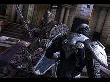 Plated guard