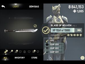 Blade of heaven
