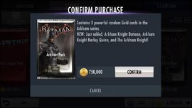 Arkham Pack's descriptions