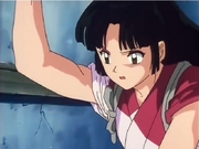 Sango repairs Hiraikotsu