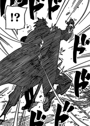 Sasuke protects Sarada