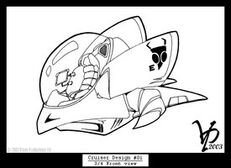 Irken Cruiser design 01