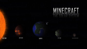 Minecraft-solar-system-HD-effect-planet