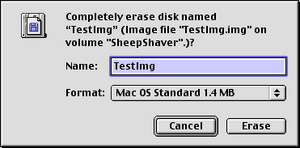 Erase Disk