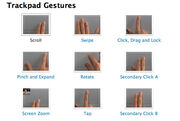 Multitouch-trackpad-gestures