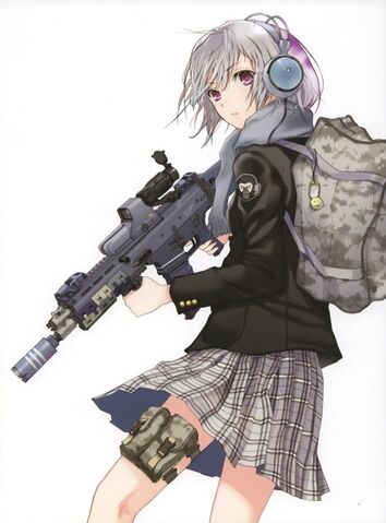 File:Headphones skirts weapons fuyuno haruaki purple eyes anime girls back packs 2219x3004 wallpaper www.miscellaneoushi.com 11.jpg