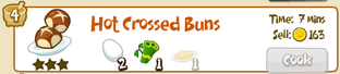Hot crossed buns