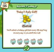 Day 2 Advent Calendar 2009