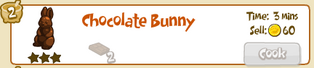 Chocolate bunny