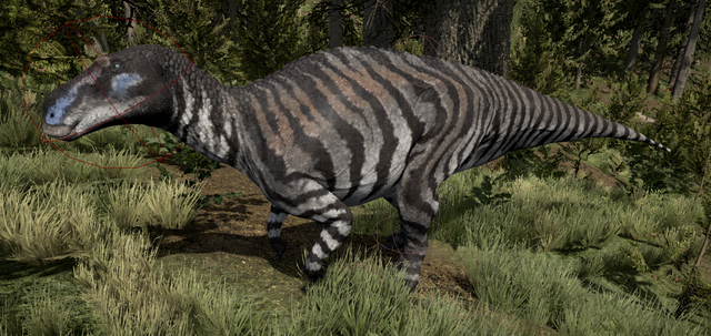 File:Striped Maiasaura The Isle.png