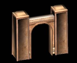 Sandstone Wall Archway