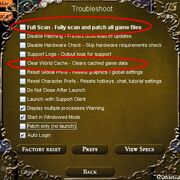 Launcher troubleshooting cache fullscan