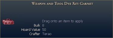 Weapon Dye Kit