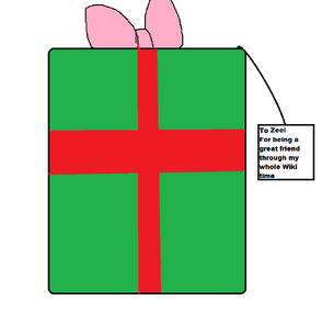 Large present