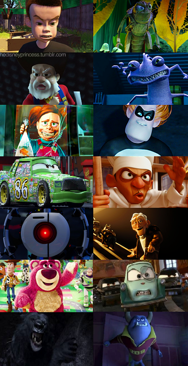 Pixar Villains