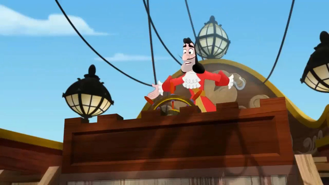 Image Captain Hook without his hat.PNG Jake and the Never Land
