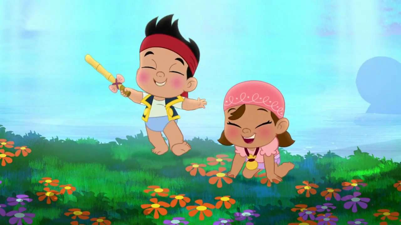 Image - Jake&Izzy-Pirate-Sitting Pirates.png | Jake and the Never Land