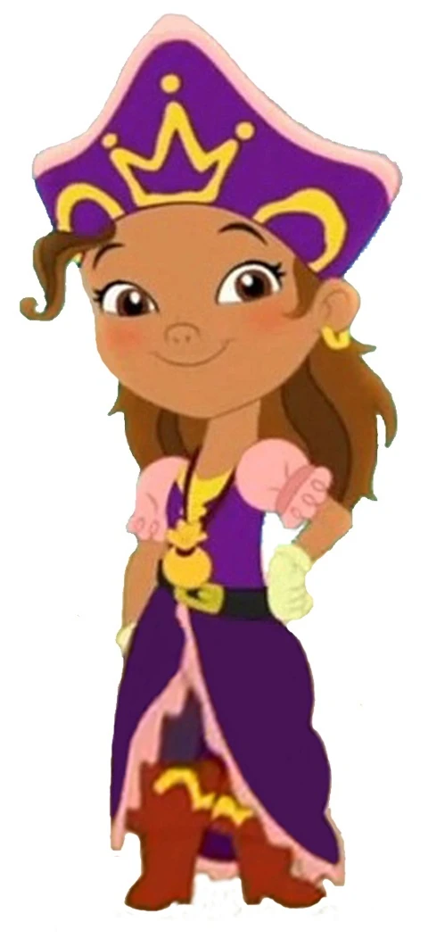 Image - Izzy Dressed as the Pirate Princess.jpg | Jake and the Never