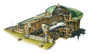 Theed-Hangar-Zeichnung
