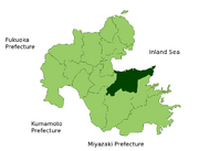 Map Oita en